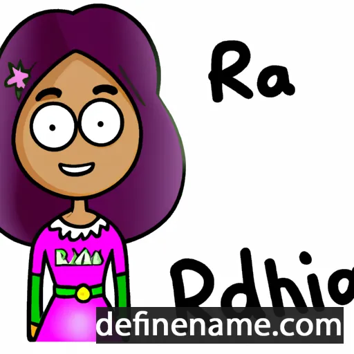 Riharda cartoon