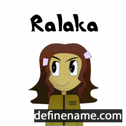 Rikaela cartoon