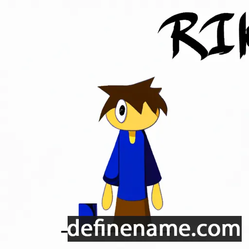 Riki cartoon