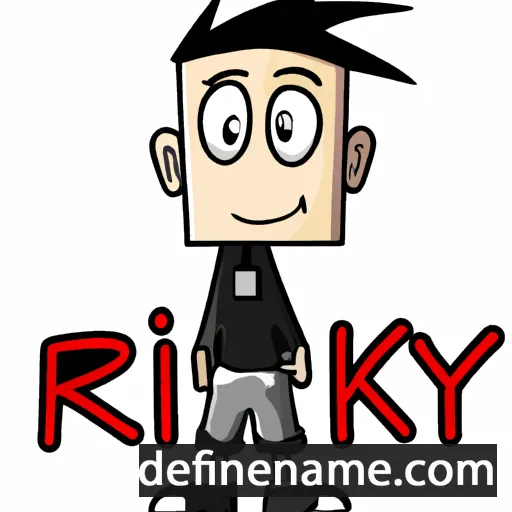 Rikky cartoon