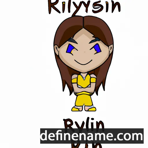 Rilynn cartoon