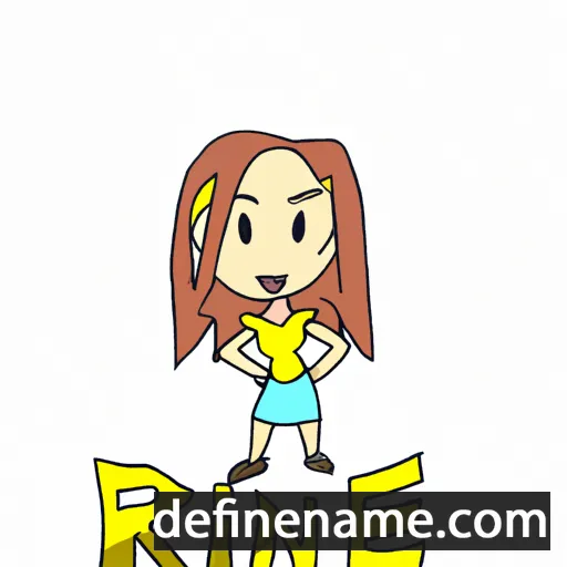 cartoon of the name Rinne