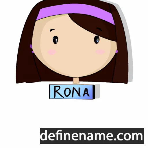 Riona cartoon