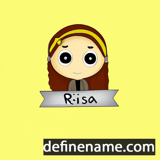 Risana cartoon