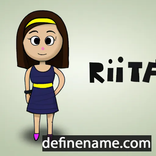 Ritinha cartoon