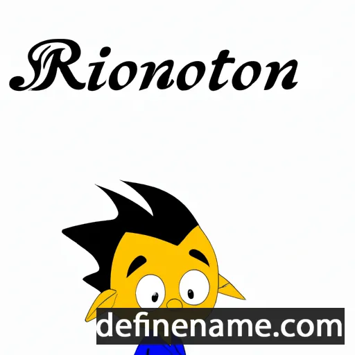 Rivoningo cartoon