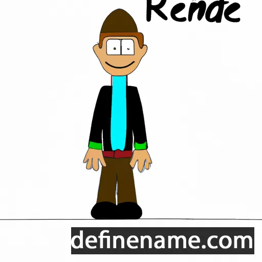 Rixende cartoon