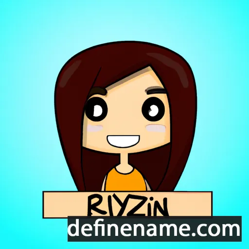 Rizalyn cartoon