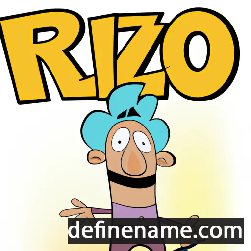 Rizo cartoon