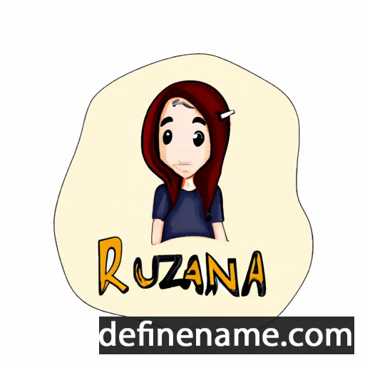 Rizuana cartoon