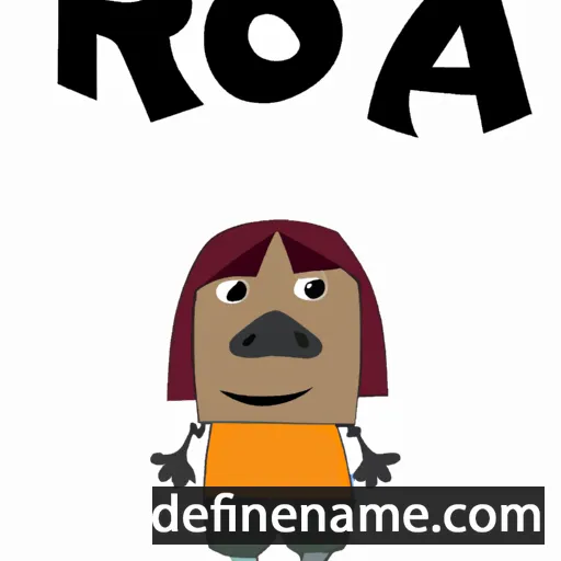 Roa cartoon