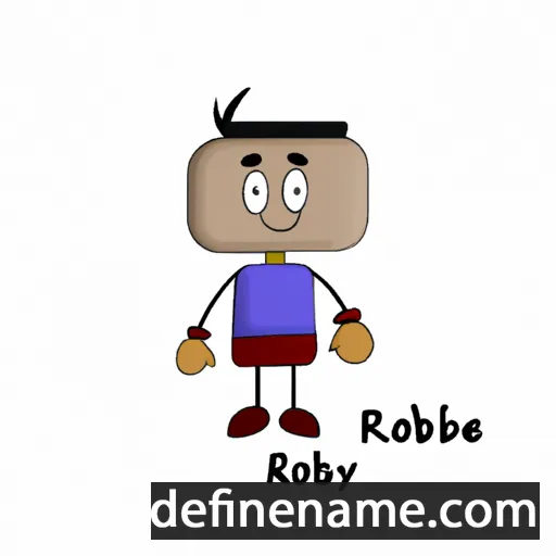 Robbye cartoon