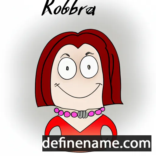 Robèrta cartoon