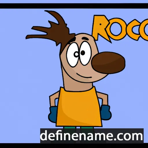 Roccu cartoon