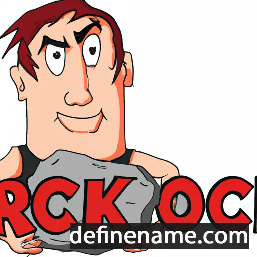 Rock cartoon