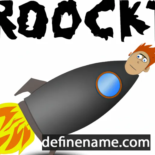 Rocket cartoon