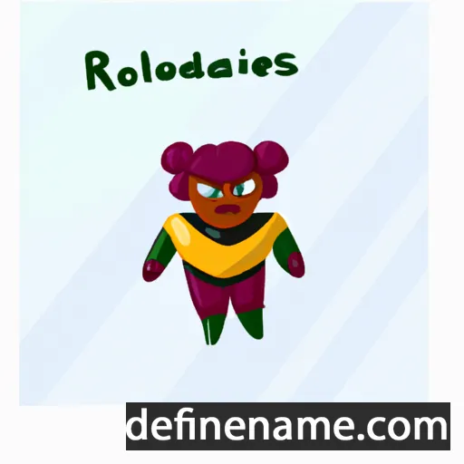 Rodelindis cartoon