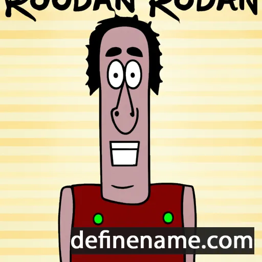 Rodman cartoon