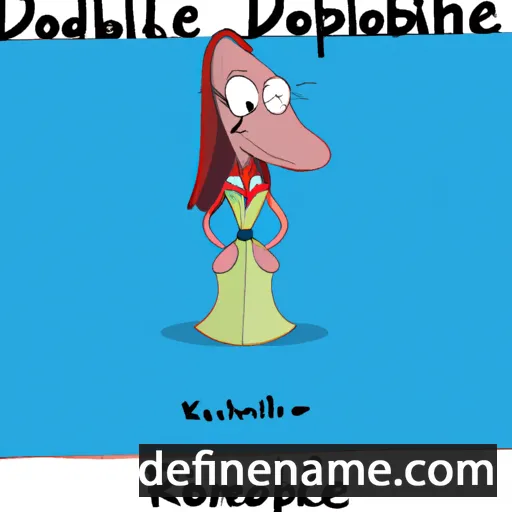 Rodolphine cartoon