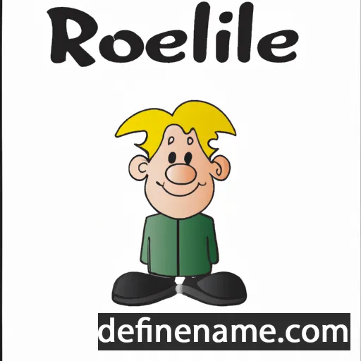 Roelofje cartoon