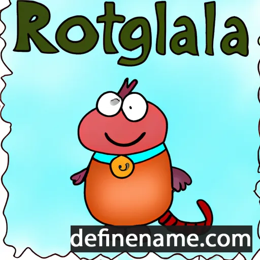 Rogatilla cartoon