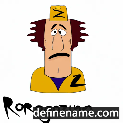 Rogaziano cartoon