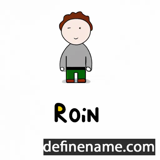 Róin cartoon