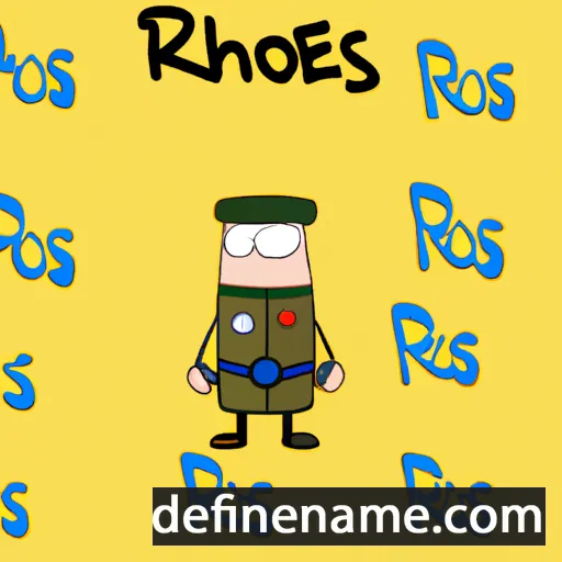 Rohahes cartoon