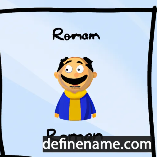 Rohmat cartoon