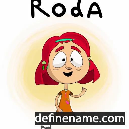 Rojda cartoon