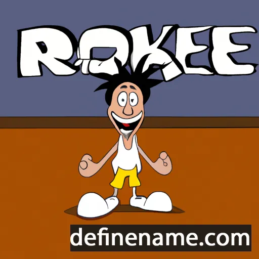 Rokee cartoon