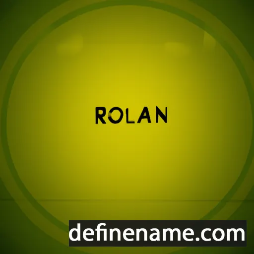 Rollan cartoon