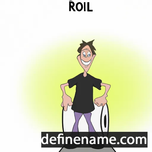 Rollin cartoon