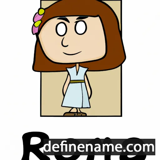 cartoon of the name Roma