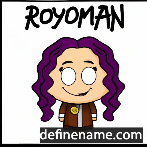 Romalyn cartoon