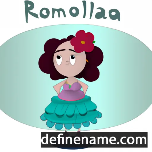 Romanella cartoon