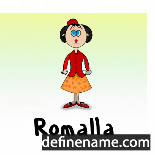 Romanilla cartoon