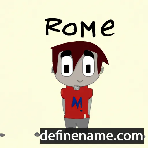 Romèo cartoon