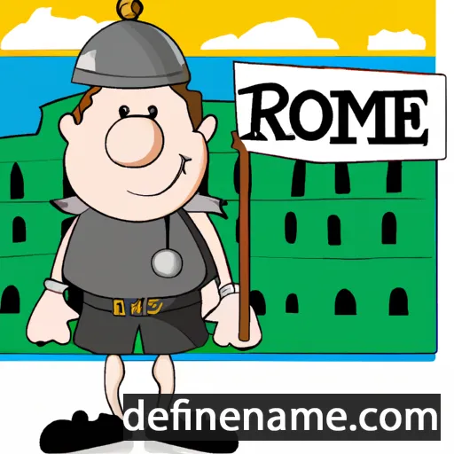 Rome cartoon