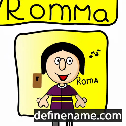 Romeua cartoon