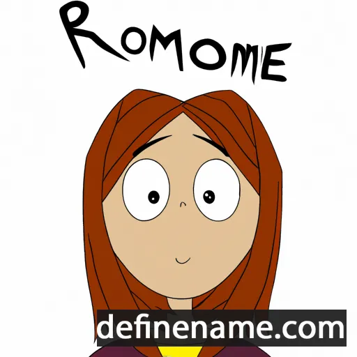 Romione cartoon