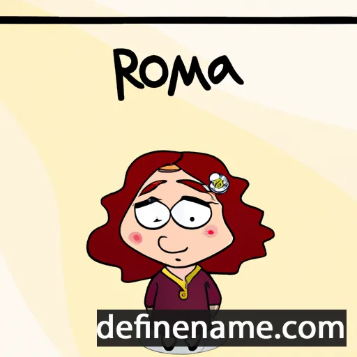 Romka cartoon