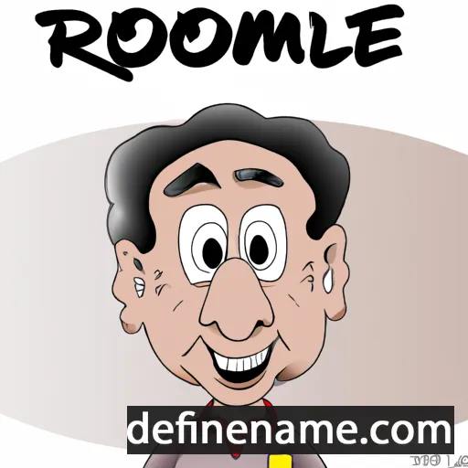 Romlee cartoon