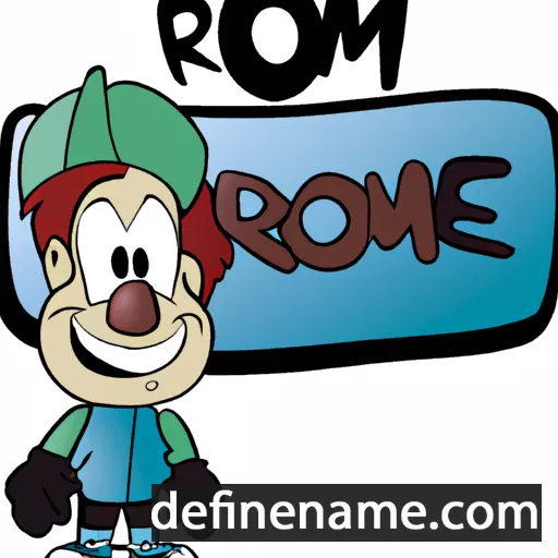 Romme cartoon