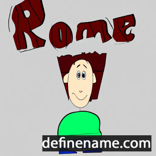 Rommie cartoon