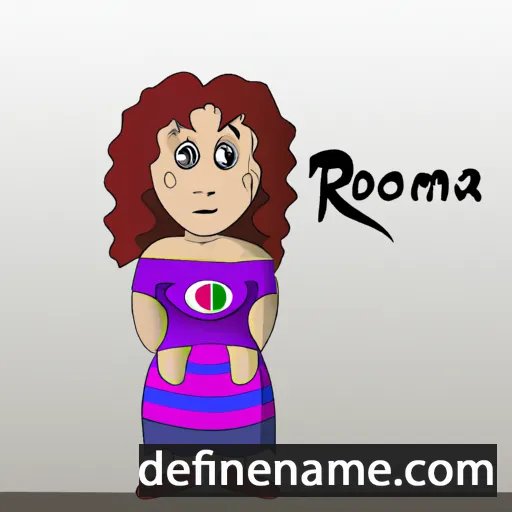 Romona cartoon