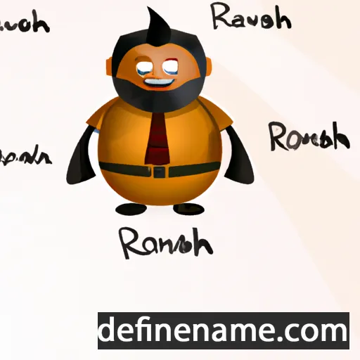 Ronash cartoon