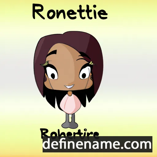 Ronette cartoon