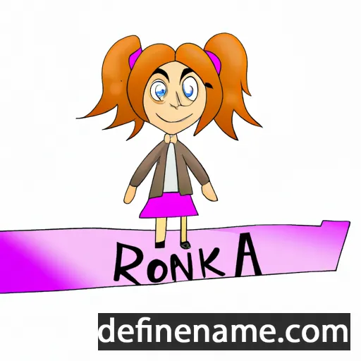 Ronika cartoon