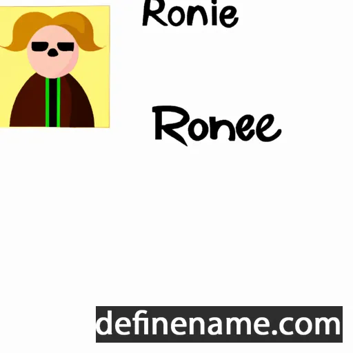 Ronneke cartoon